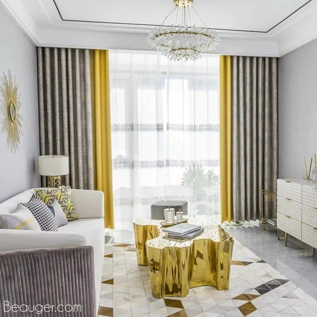 Couleur rideau salon en Coton | Beauger Signature-Beauger-1