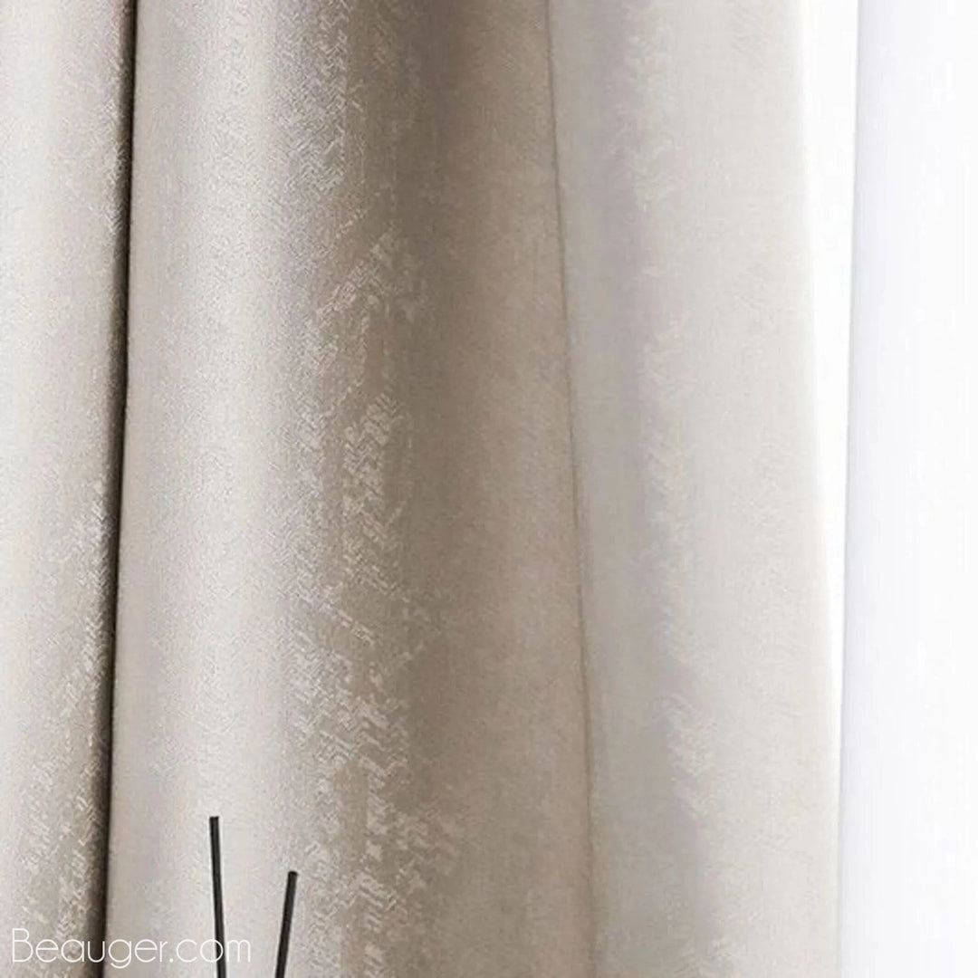 Double rideau voilage et occultant en Coton et polyester | Beauger Prestige-Beauger-3