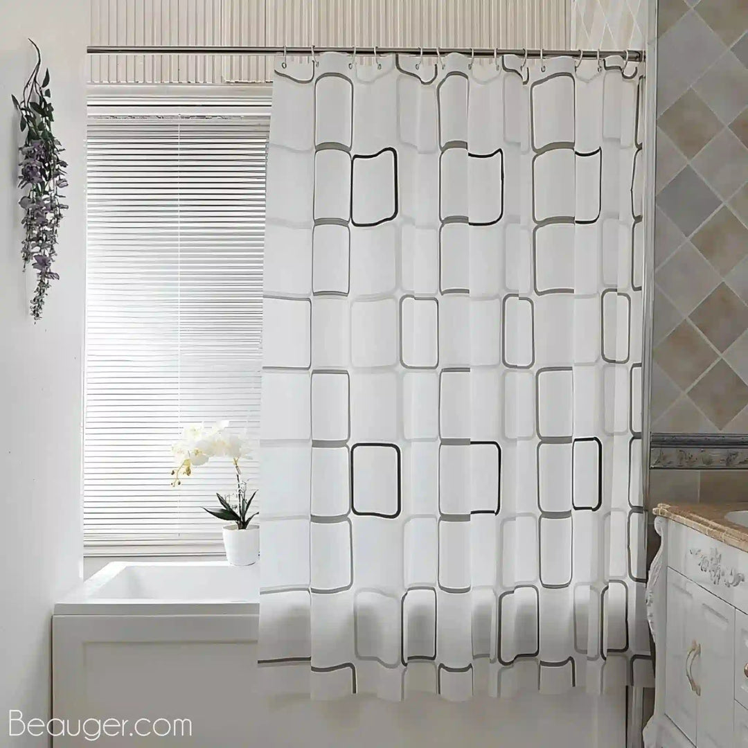 Rideau de douche transparent | Beauger Éclat-Beauger-1