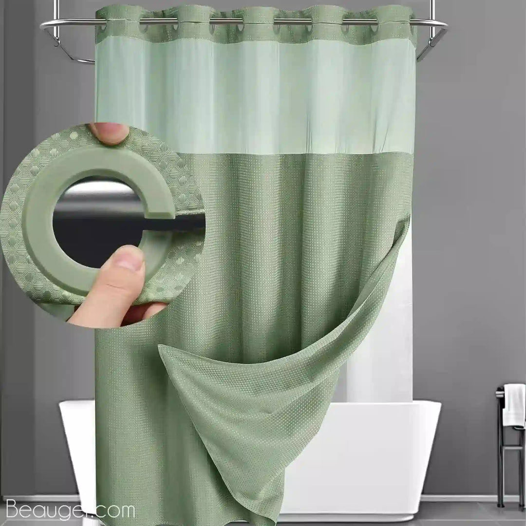 Rideau de douche vert | Beauger Intemporel-Beauger-1