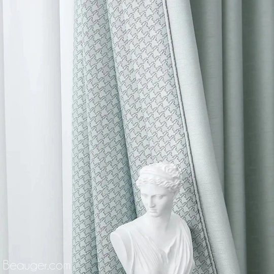 Rideau design salon en Coton et polyester | Beauger Douceur-Beauger-8