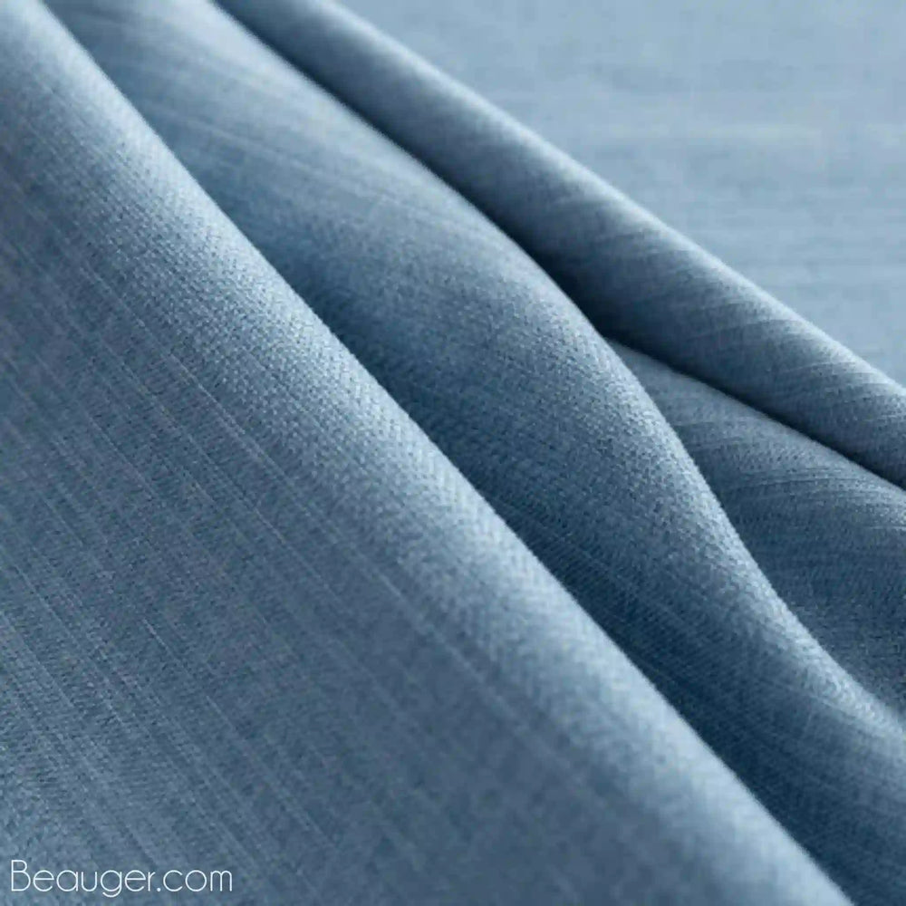 Rideau lin bleu en Coton et lin | Beauger Raffinement-Beauger-2
