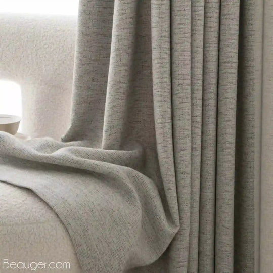Rideau lin salon en Coton et lin | Beauger Création-Beauger-4