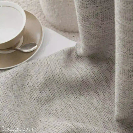 Rideau lin salon en Coton et lin | Beauger Création-Beauger-9