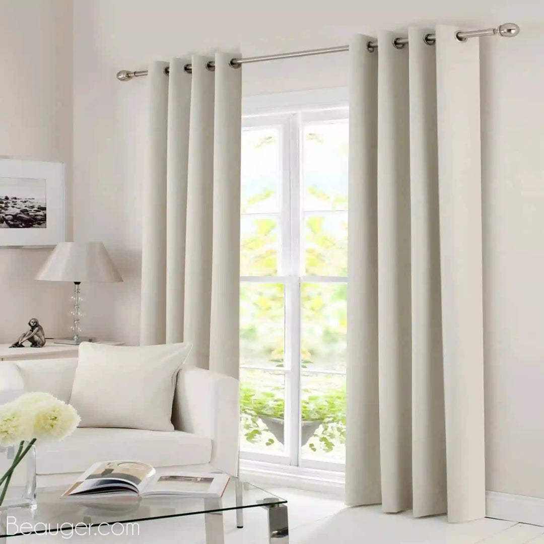 Rideau porte fenetre salon en Coton et polyester | Beauger Douceur-Beauger-1