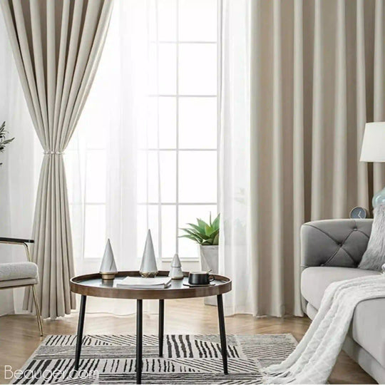 Rideau porte fenetre salon en Coton et polyester | Beauger Douceur-Beauger-2