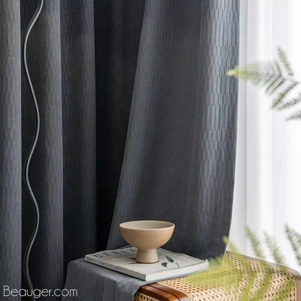 Rideau pour salon gris | Beauger Lumière-Beauger-2