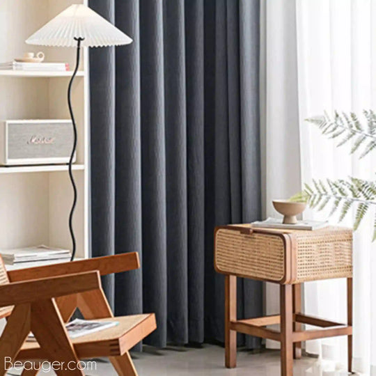 Rideau pour salon gris | Beauger Lumière-Beauger-5