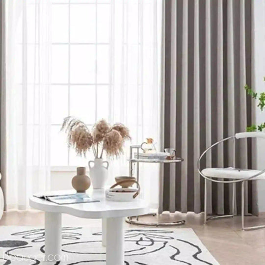 Rideau salon beige | Beauger Signature-Beauger-4