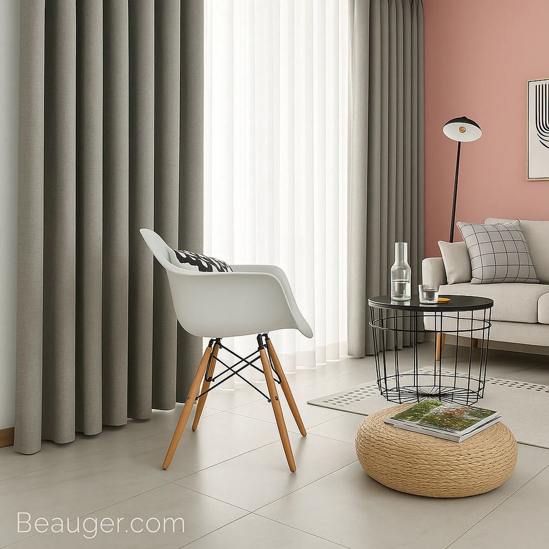 Rideau thermique occultant en Coton et lin | Beauger L'Original-Beauger-3