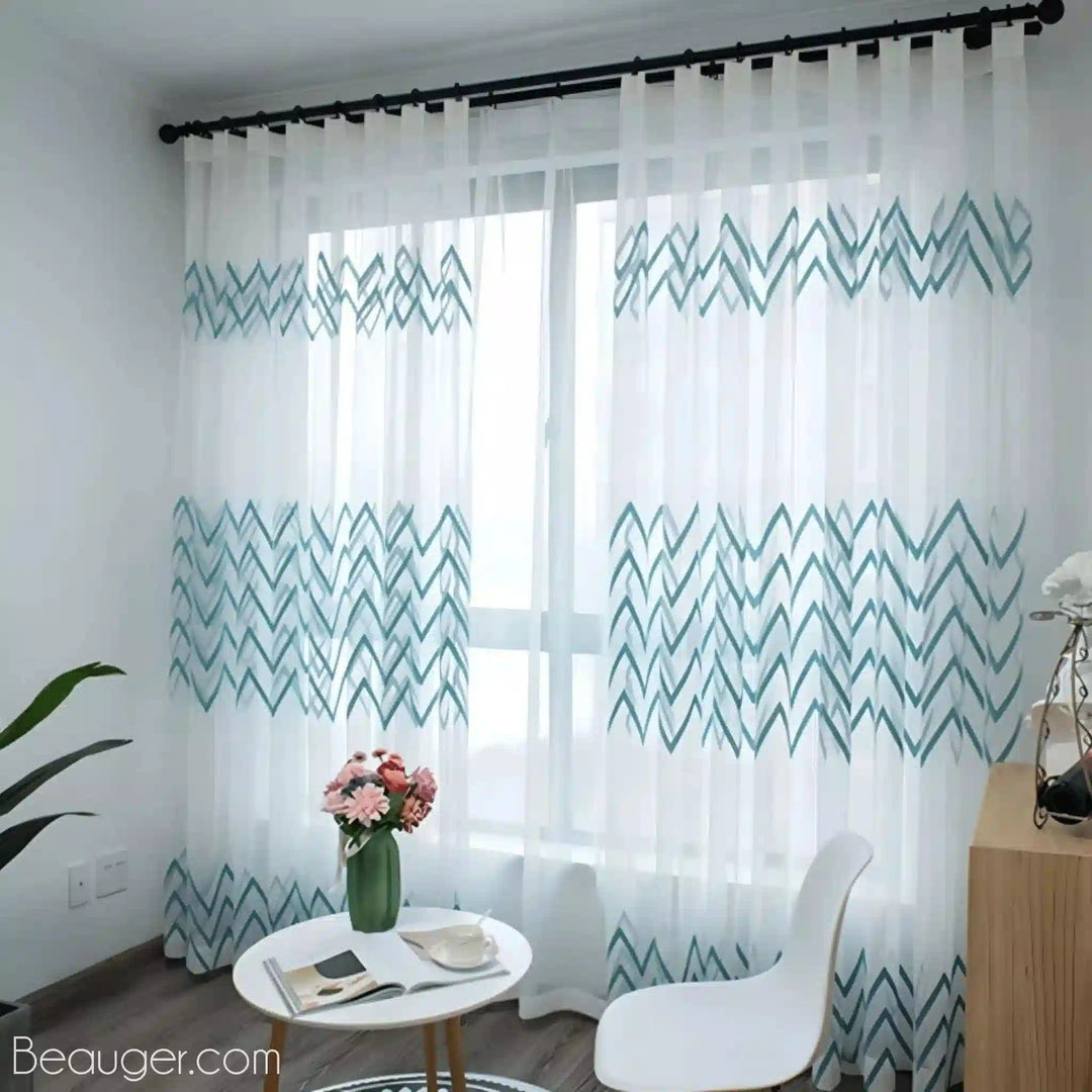 Voilage moderne rideaux salon | Beauger Confort-Beauger-1